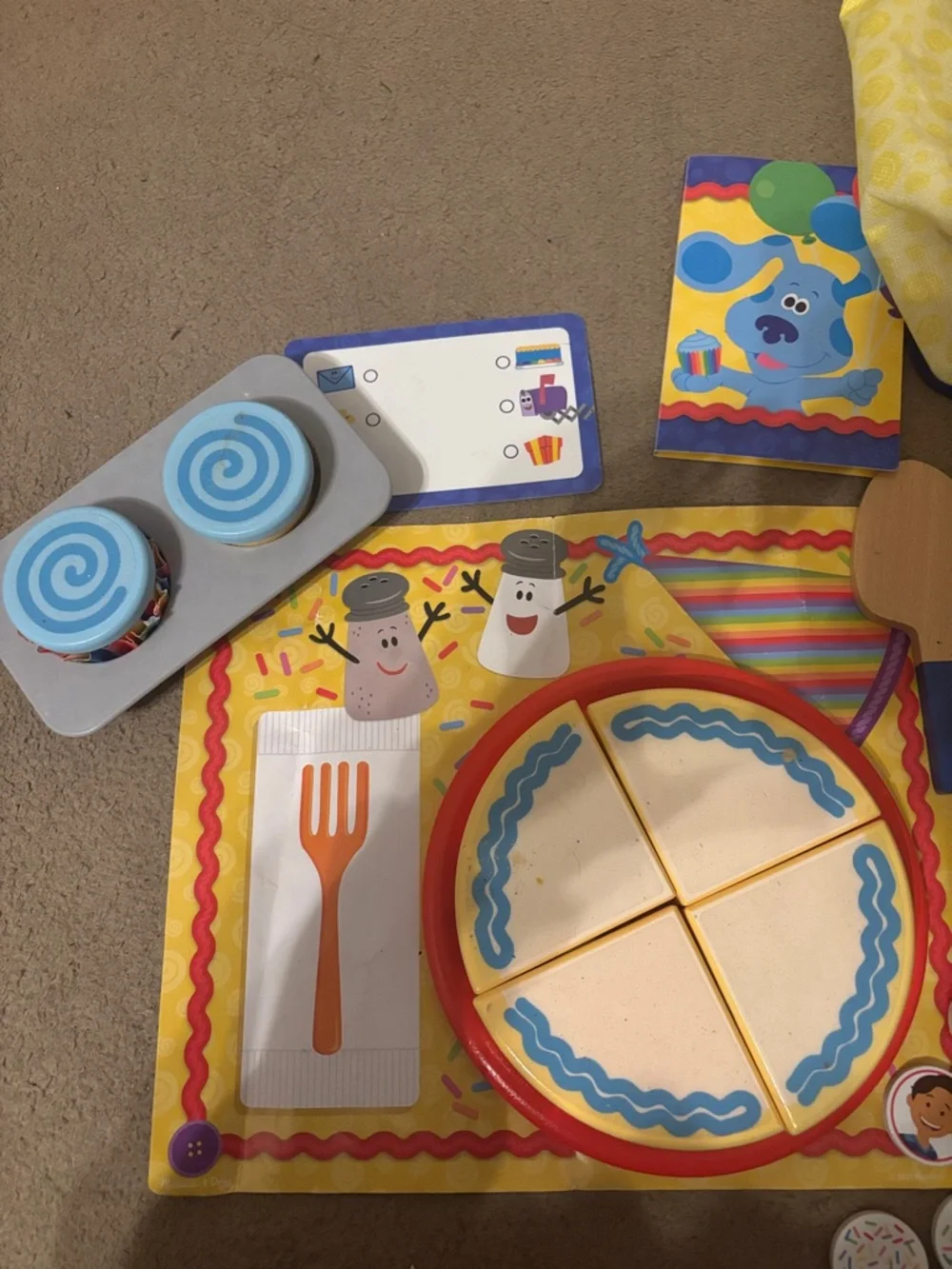 5 for $25 Kids' Blue Clues and You Party Play Set with Carry Bag